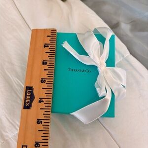 Tiffany & Co. Blue Gift Box with White Ribbon